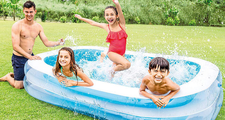 inflatable above ground pool